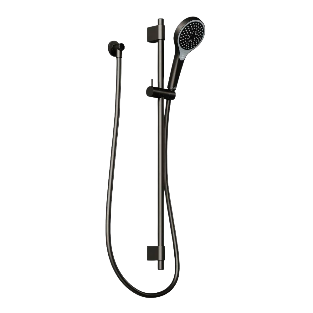 Villeroy & Boch Embrace Shower Rail Set Matte Black