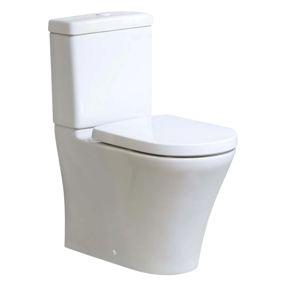 Villeroy & Boch O.Novo 2.0 DirectFlush BTW Bottom Entry Toilet Suite CeramicPlus Alpine White - Image 3