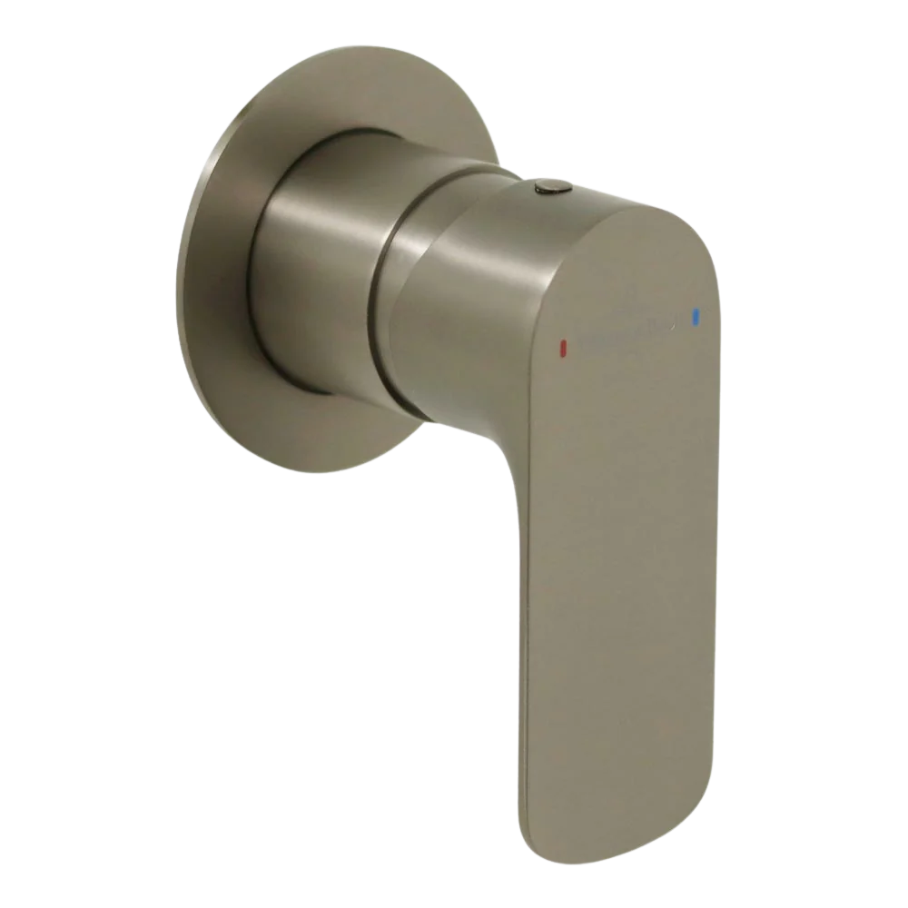 Villeroy & Boch O.Novo Shower Mixer Brushed Nickel - Image 3