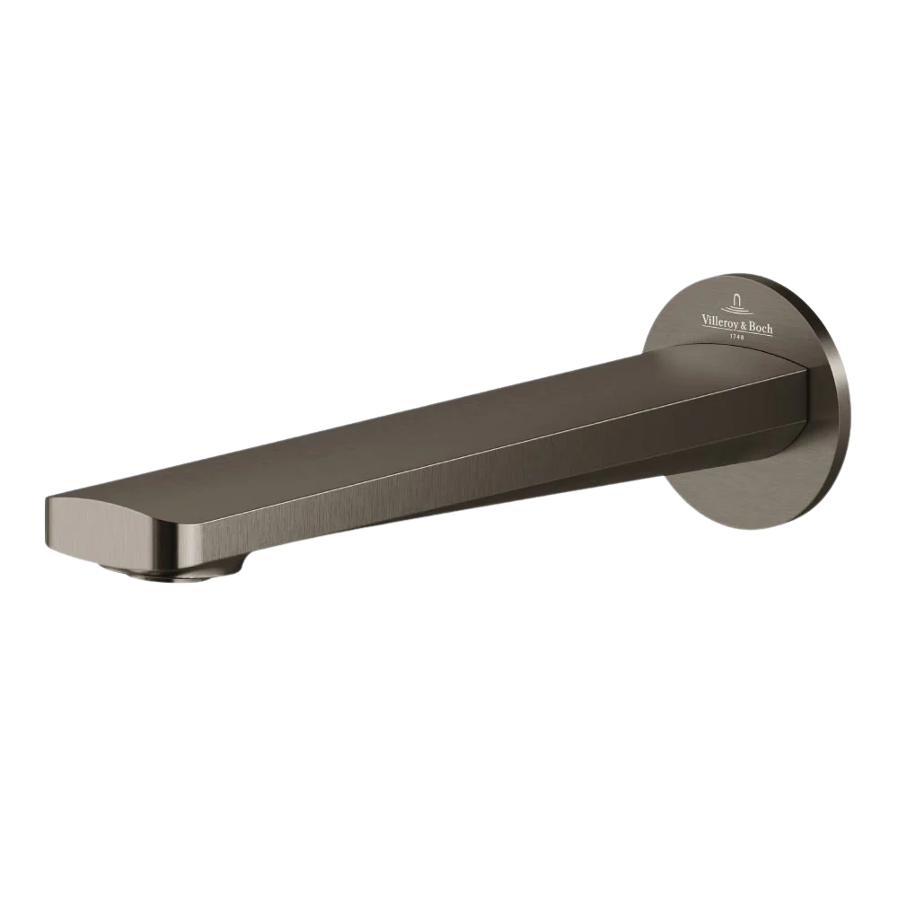 Villeroy & Boch O.Novo Style Bath Spout Gunmetal Lead Free