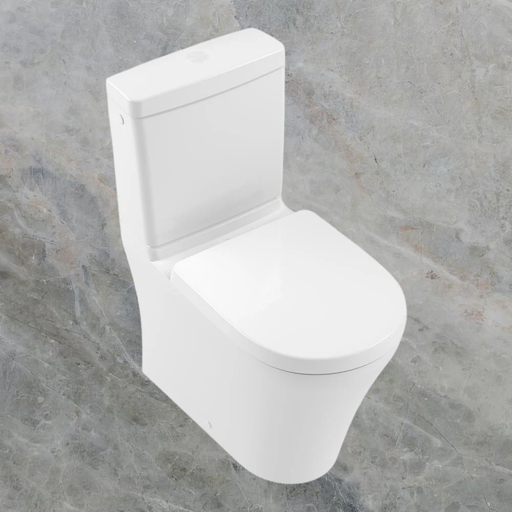 Villeroy & Boch O.Novo Style DirectFlush BTW Toilet Suite Alpine White - Image 2