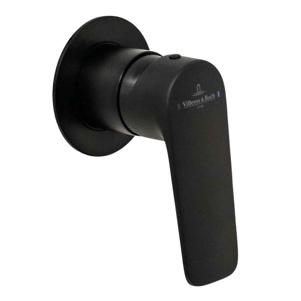 Villeroy & Boch O.Novo Style Shower Mixer Matte Black - Image 3