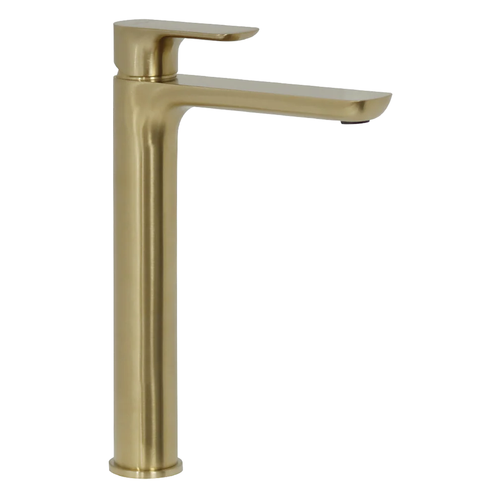 Villeroy & Boch O.Novo Vessel Basin Mixer Brushed Gold - Image 3