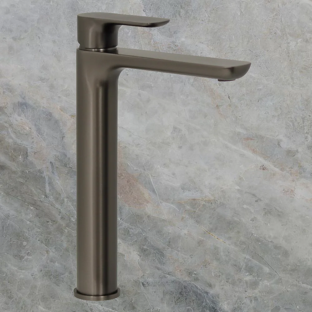 Villeroy & Boch O.Novo Vessel Basin Mixer Gunmetal - Image 2