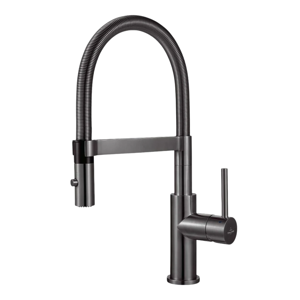 Villeroy & Boch Steel Expert Compact Kitchen Mixer Gunmetal Lead Free - Image 3
