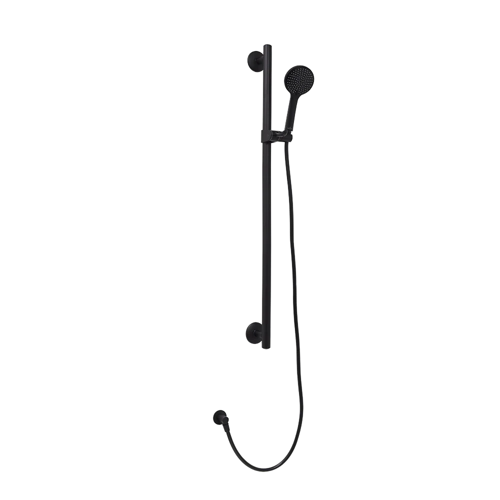 Villeroy & Boch ViCare Trio Designer 32 Shower Rail Set Matte Black