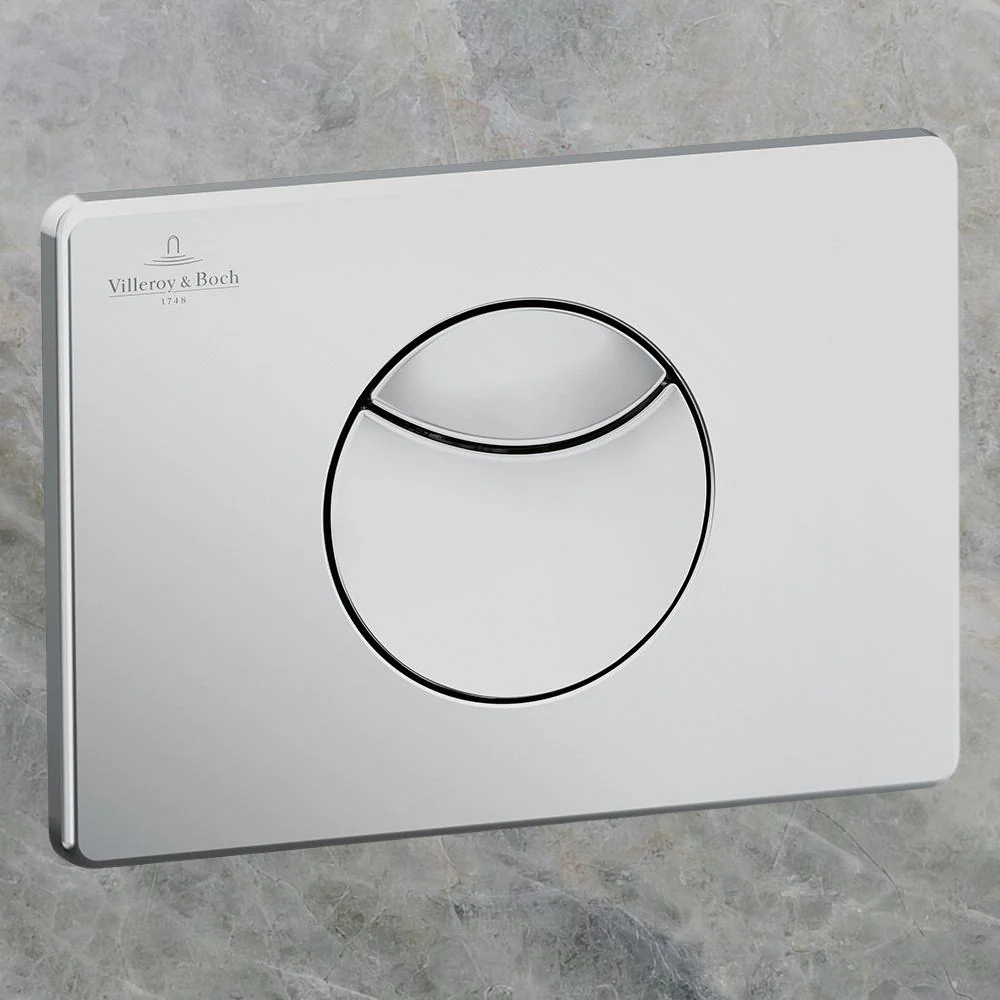 Villeroy & Boch ViConnect E100 Flush Plate Satin - Image 2