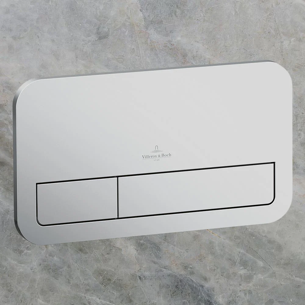 Villeroy & Boch ViConnect E200 Flush Plate Satin - Image 2