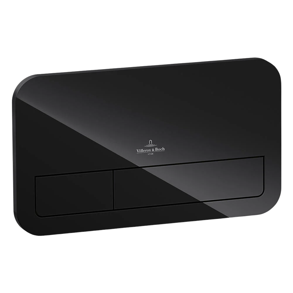 Villeroy & Boch ViConnect L200 LED Flush Plate Gloss Black - Image 3