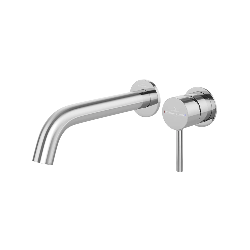 Villeroy & Boch Vita 25mm Wall Mounted Basin Mixer (Complete Set) Chrome Lead Free - Image 3
