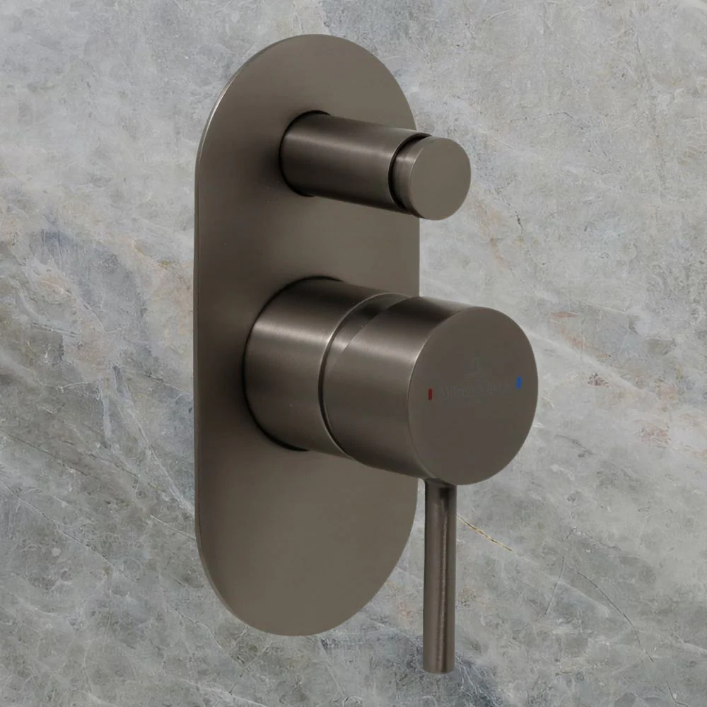 Villeroy & Boch Vita Diverter Mixer Gunmetal Lead Free - Image 2