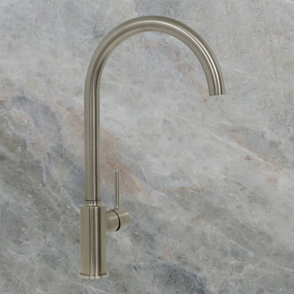 Villeroy & Boch Vita Kitchen Mixer Brushed Nickel Lead Free - Image 2