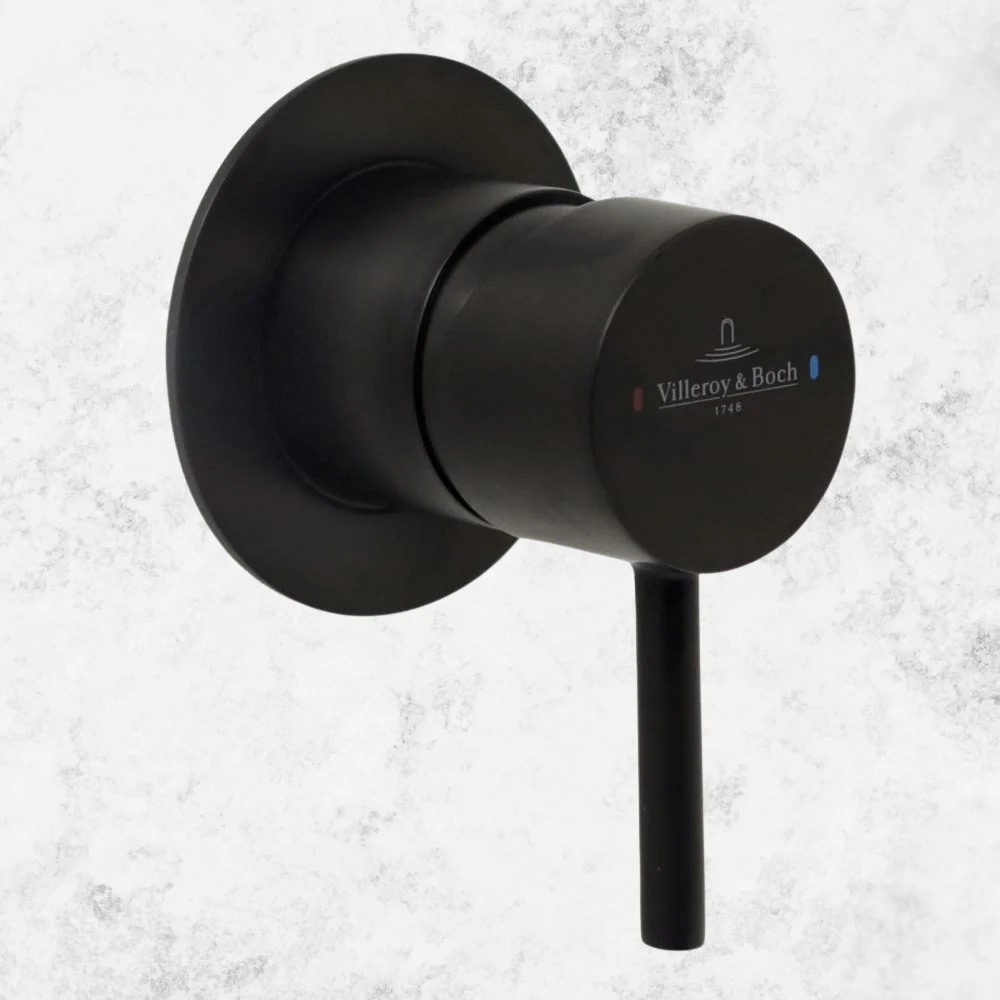 Villeroy & Boch Vita Shower Mixer Matte Black (Trim Kit Only) - Image 3