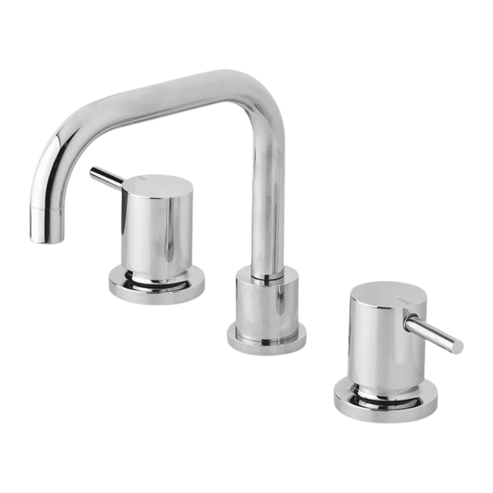 Phoenix Vivid Pin Lever Basin Set Swivel Squareline Outlet Chrome