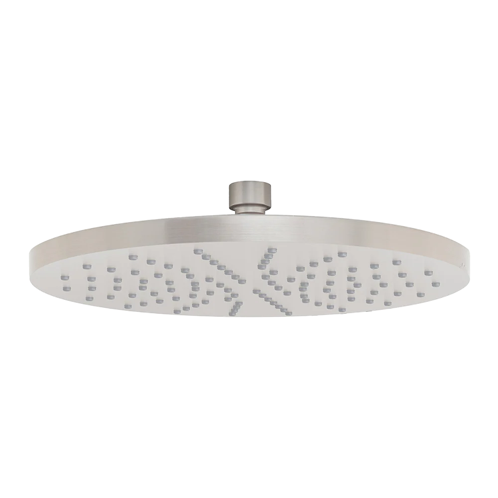 Phoenix Vivid Shower Rose 230mm Round Brushed Nickel
