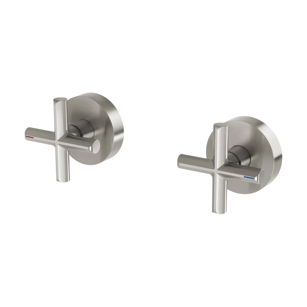Phoenix Vivid Slimline Plus Wall Top Assemblies Lead Free Brushed Nickel