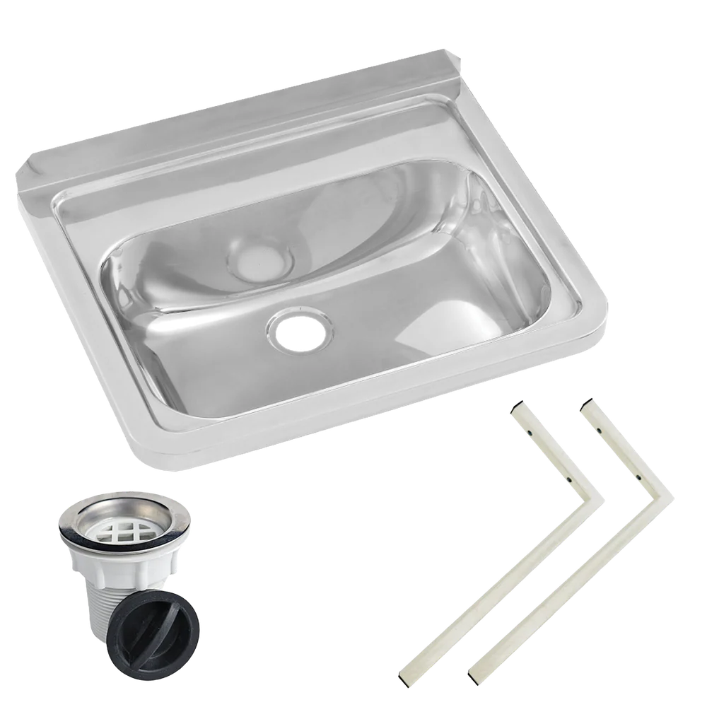 3monkeez Wall Mounted Hand Basin No Tap Hole - Image 3