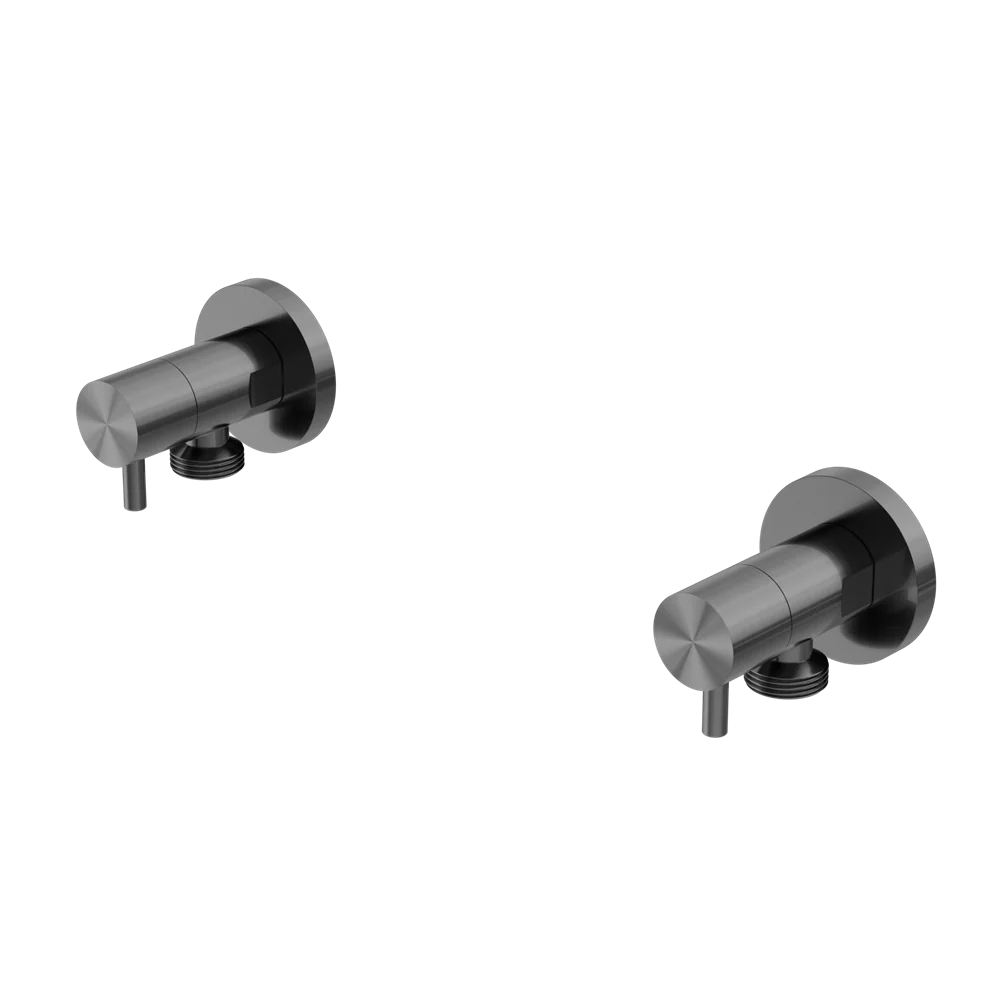 Nero Washing Machine Tap Set Gun Metal - Image 3