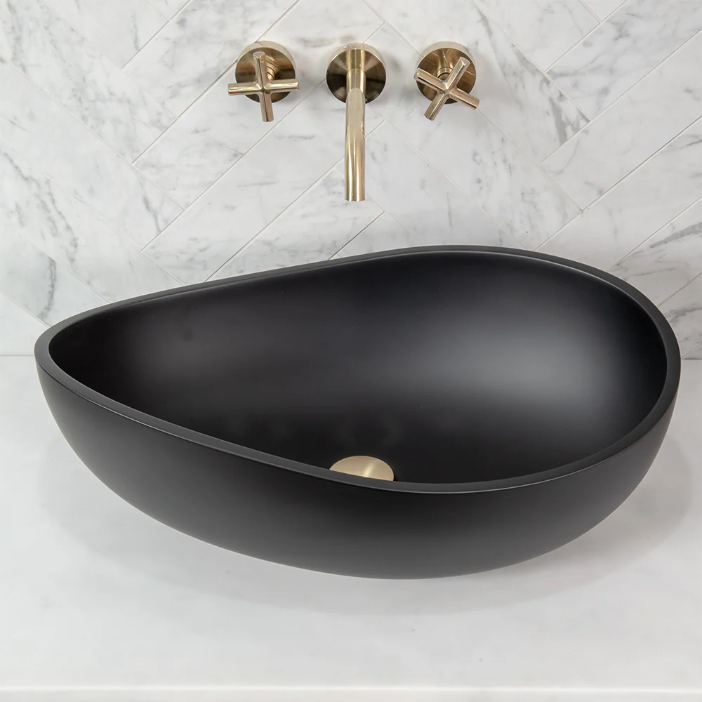 Keva Elegance Matte Black Above Counter Basin - Image 4