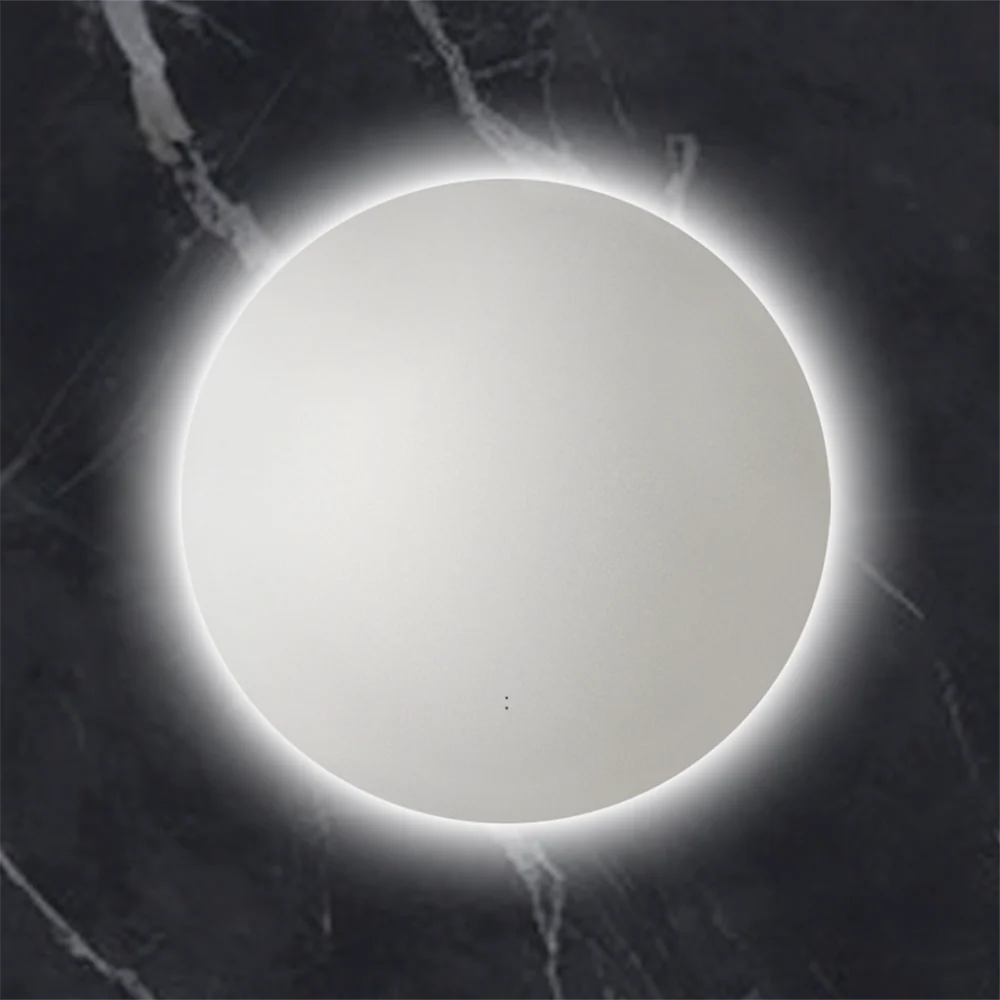 Aulic Sienna Round LED Mirror 700mm Frameless - Image 2