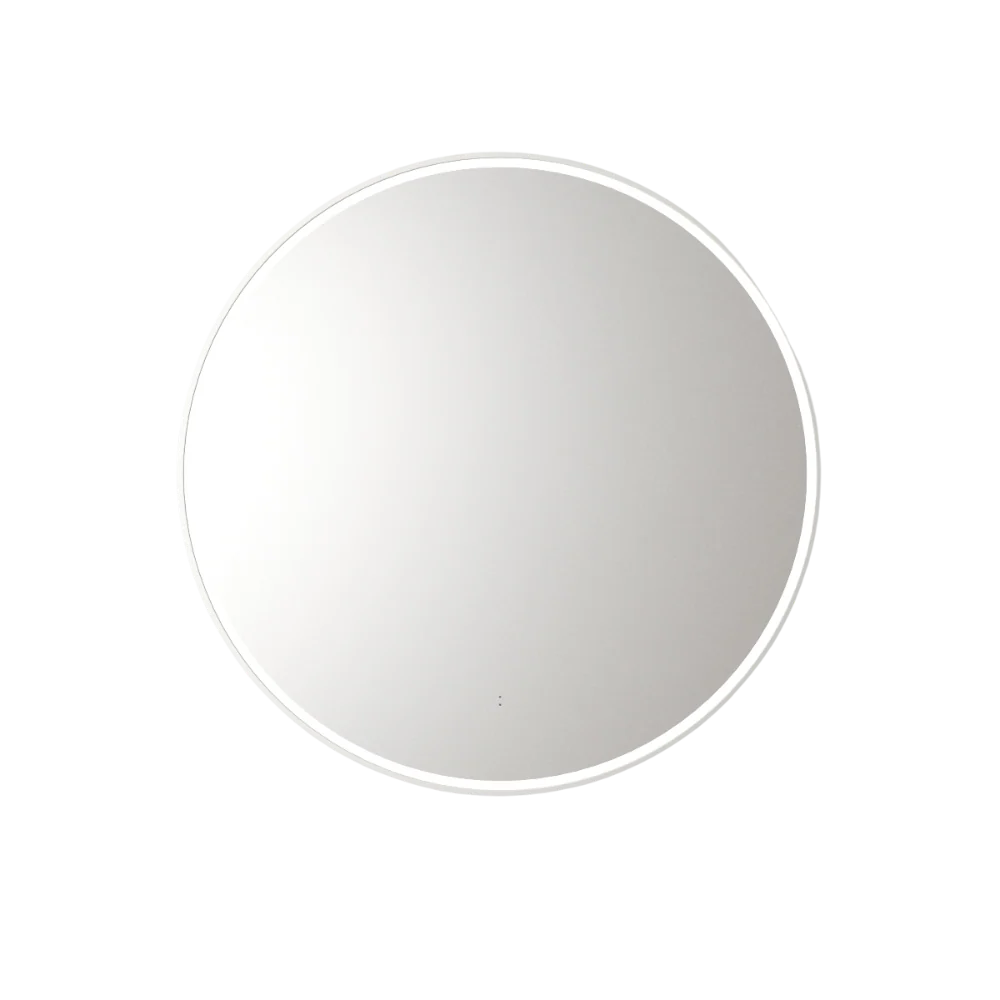 Aulic Windsor Round LED Mirror 900mm Matte White - Image 3