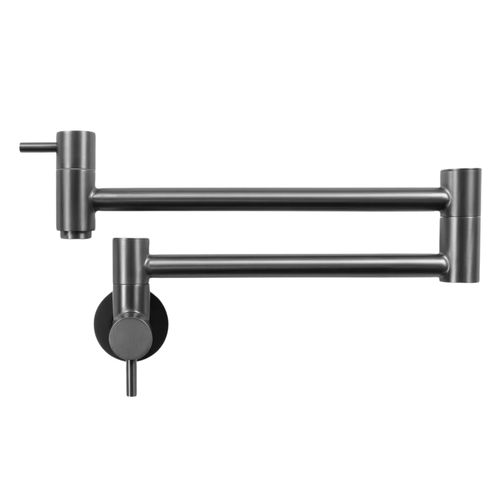 Alma Winslow Wall Pot Filler Brushed Gunmetal - Image 3