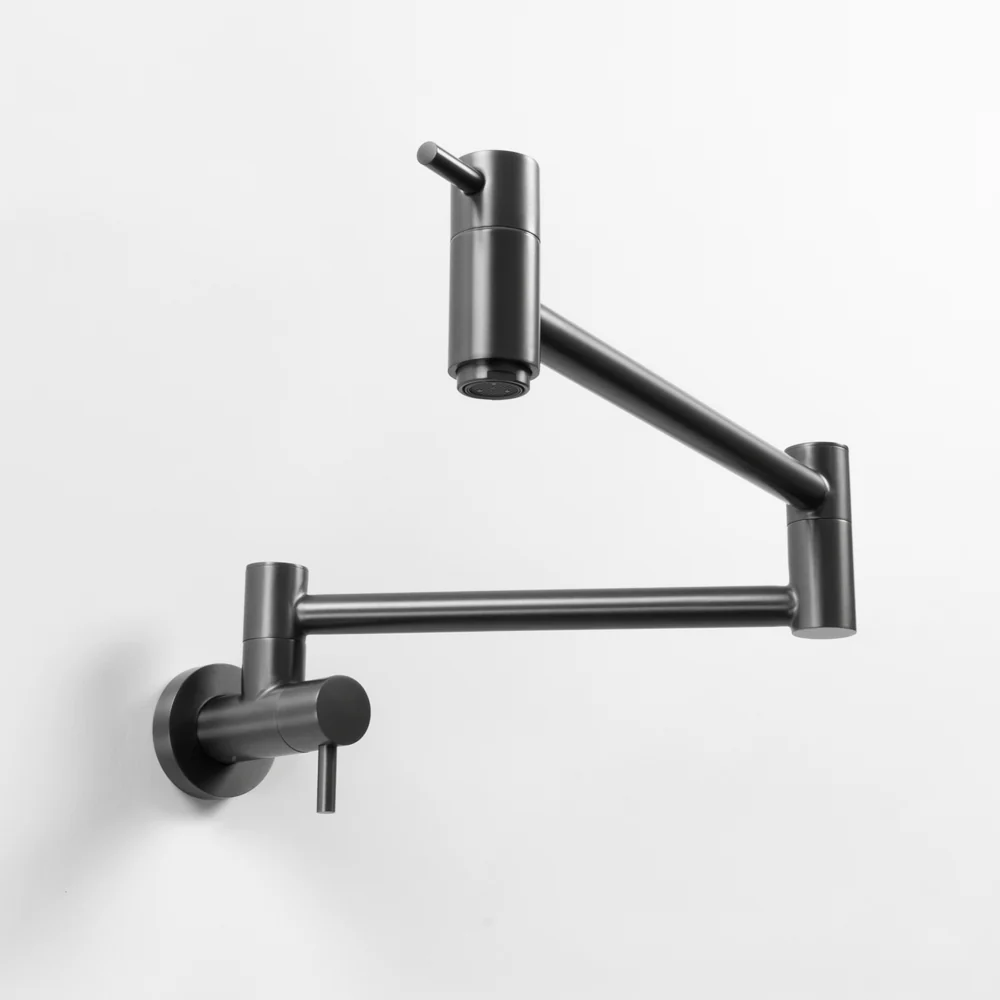 Alma Winslow Wall Pot Filler Brushed Gunmetal - Image 6