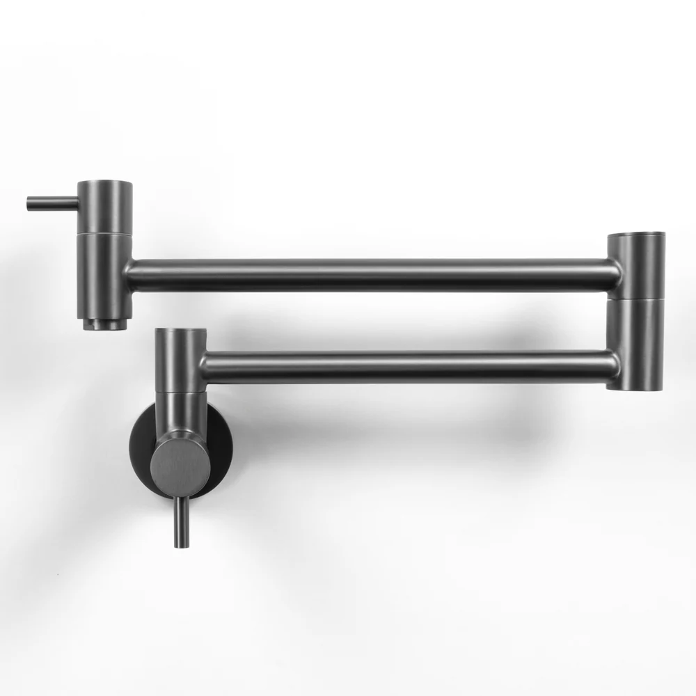 Alma Winslow Wall Pot Filler Brushed Gunmetal - Image 7