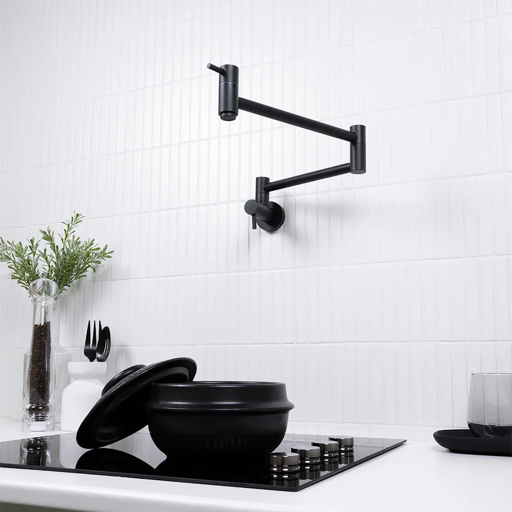 Alma Winslow Wall Pot Filler Matte Black - Image 6