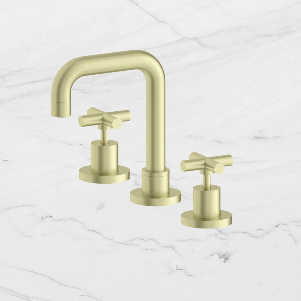 Nero X Plus Basin Set Brushed Gold - Image 2