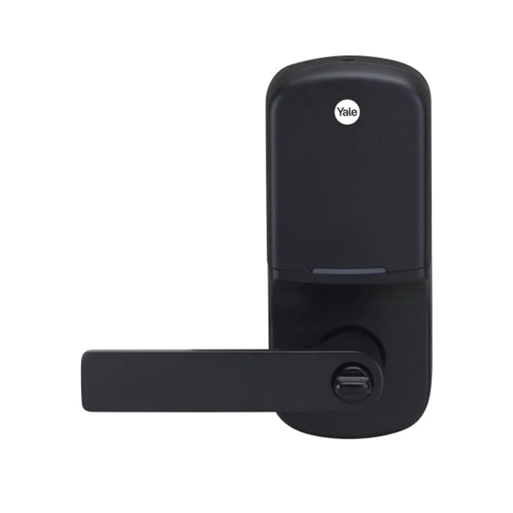 Yale Assure Keyed Lever Matte Black with Home Module - Image 4