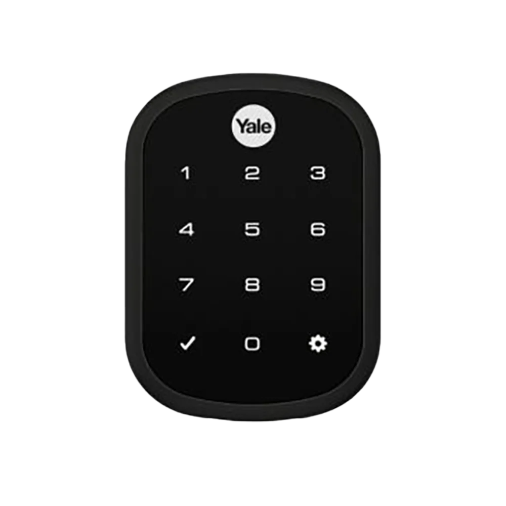 Yale Assure SL Electronic Digital Deadbolt Matte Black with Home Module - Image 3