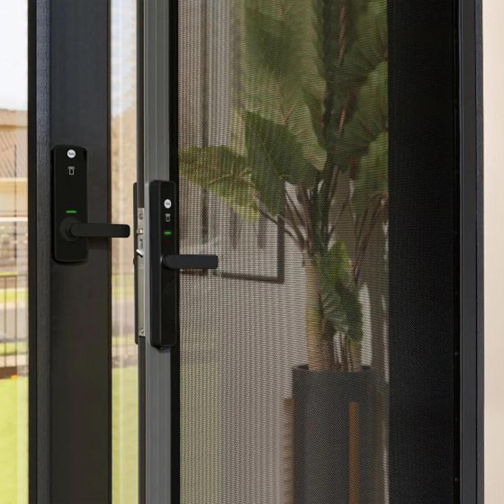 Yale Unity Security Screen Door Lock Matte Black - Image 5