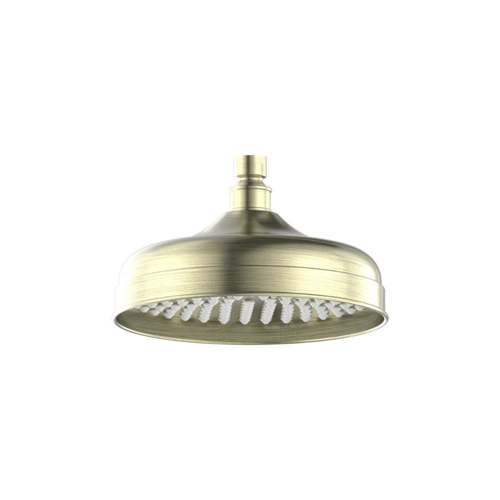 Nero York Shower Head 200mm Aged Brass - Image 3