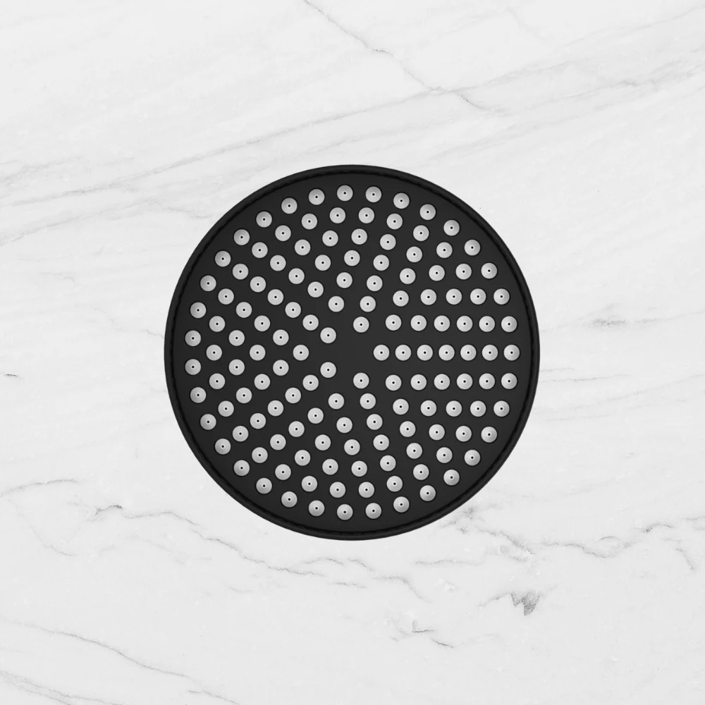 Nero York Shower Head 200mm Matte Black - Image 2