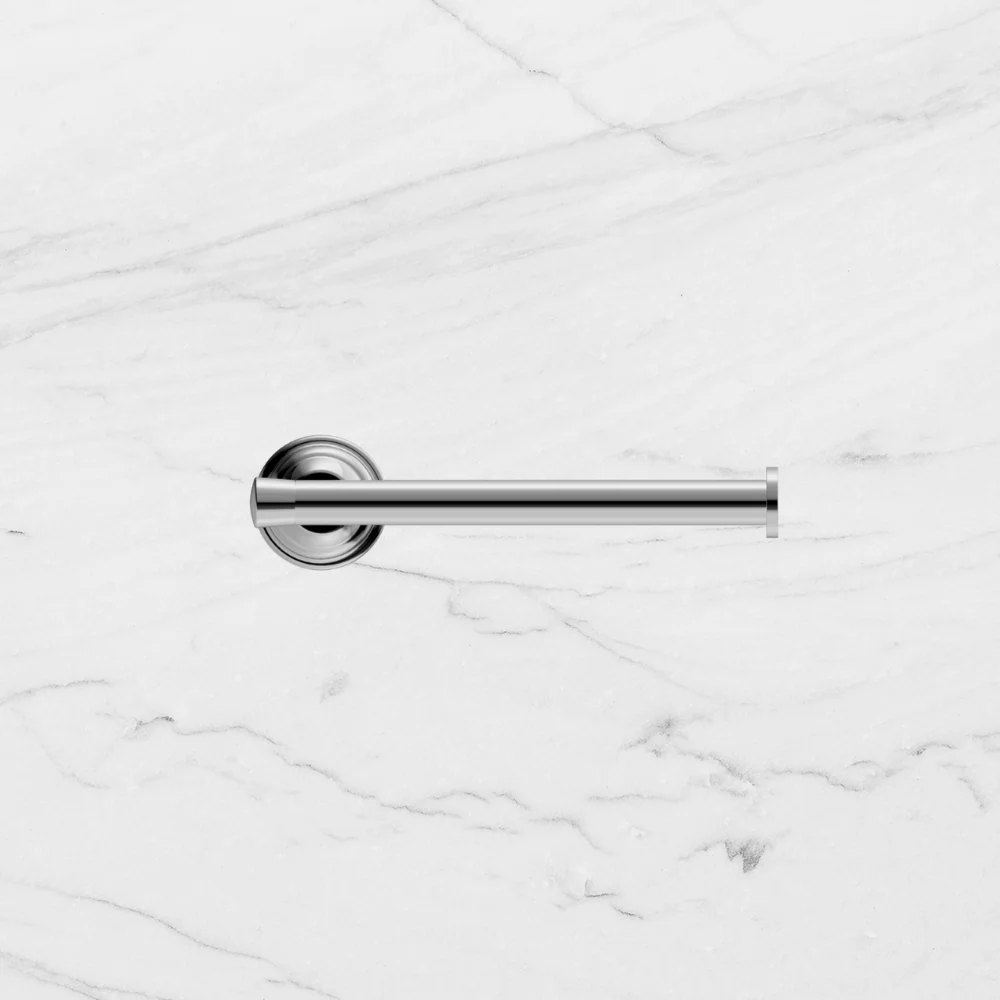 Nero York Toilet Roll Holder Chrome - Image 2