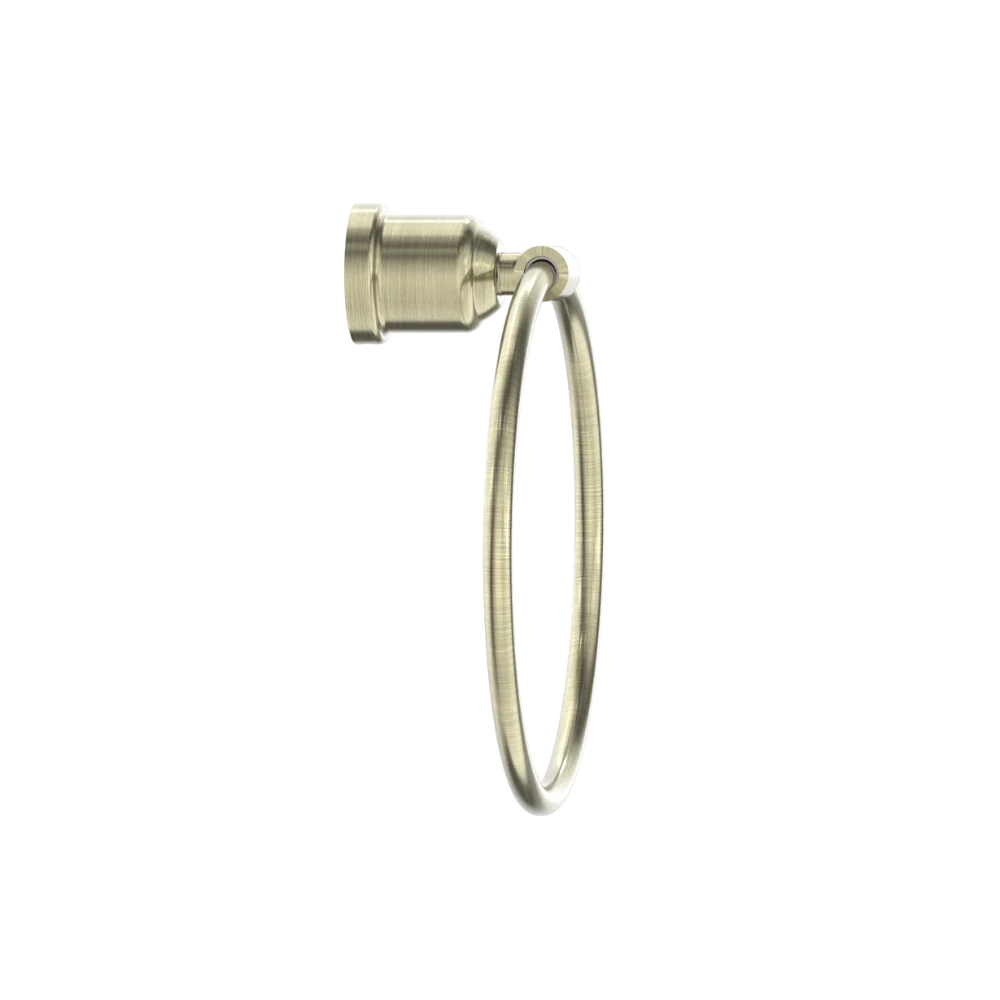 Nero York Towel Ring Aged Brass - Image 4