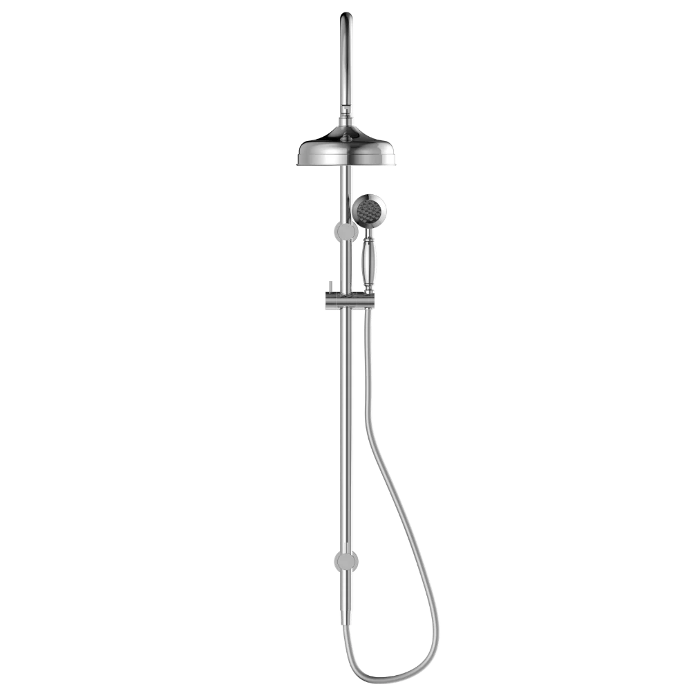 Nero York Twin Shower with Metal Hand Shower Chrome - Image 4