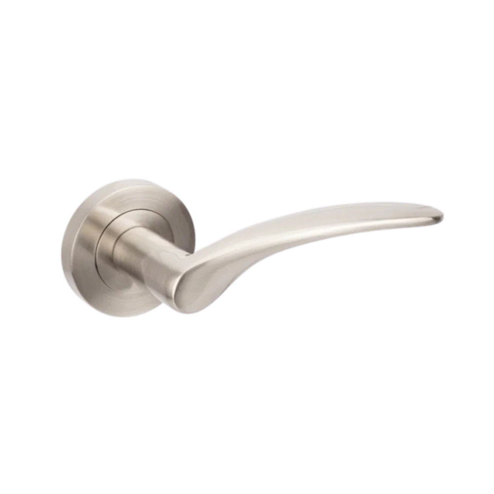 Zanda Apollo Dummy Set Door Handle Brushed Nickel