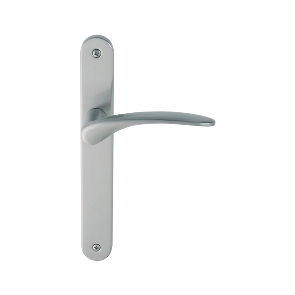 Zanda Apollo Privacy Longplate Door Handle Brushed Nickel - Image 3