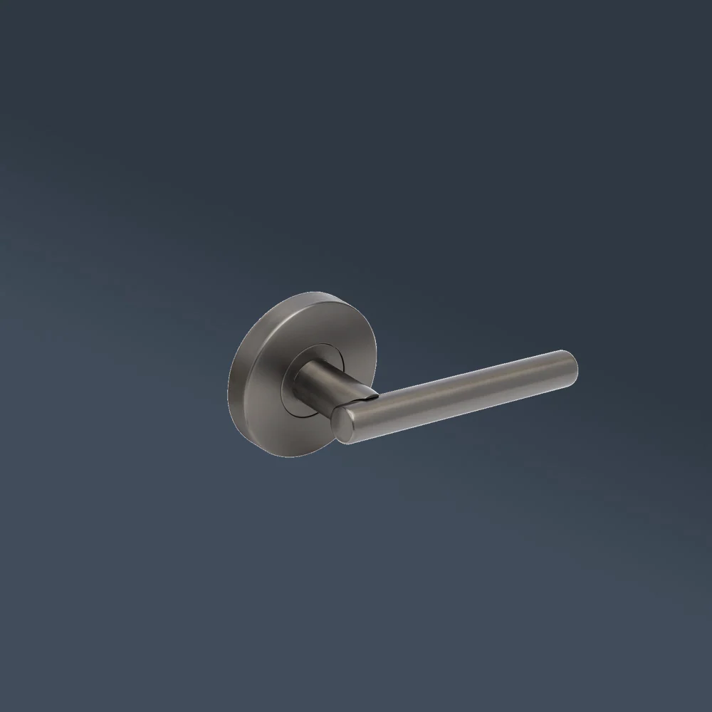 Zanda Baxter Dummy Set Door Handle Graphite Nickel - Image 2