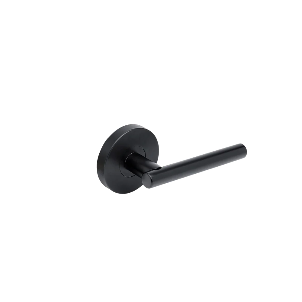 Zanda Baxter Dummy Set Door Handle Matte Black