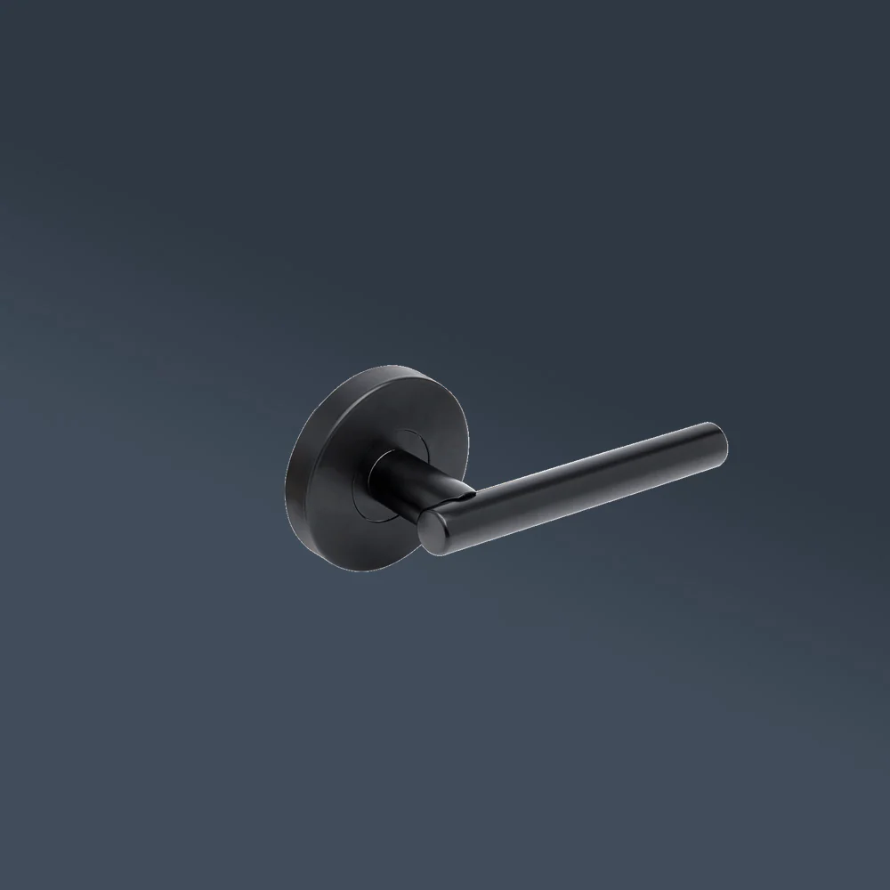 Zanda Baxter Dummy Set Door Handle Matte Black - Image 2