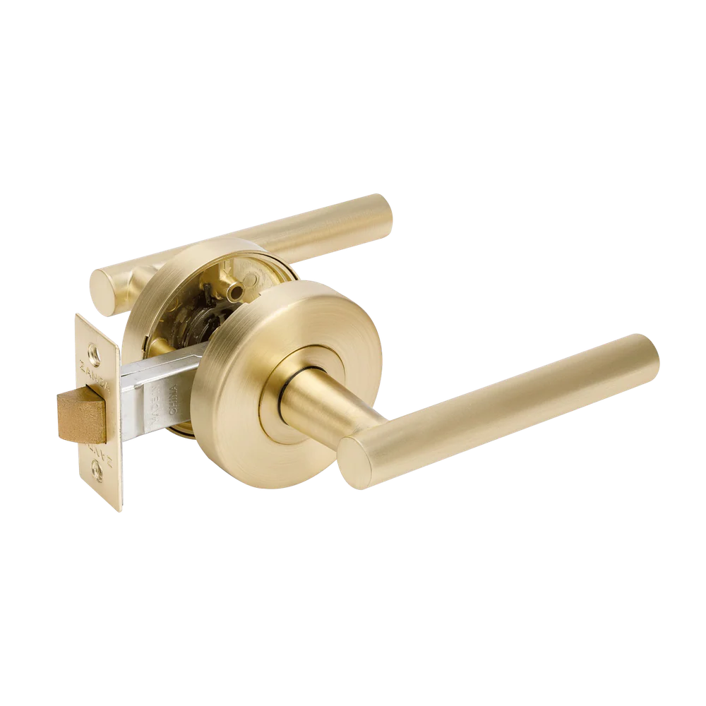 Zanda Baxter Dummy Set Satin Brass - Image 3