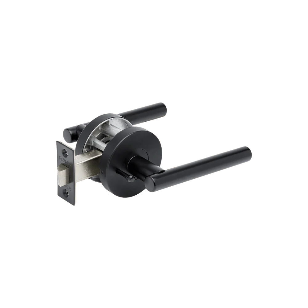 Zanda Baxter Privacy Set Door Handle Matte Black