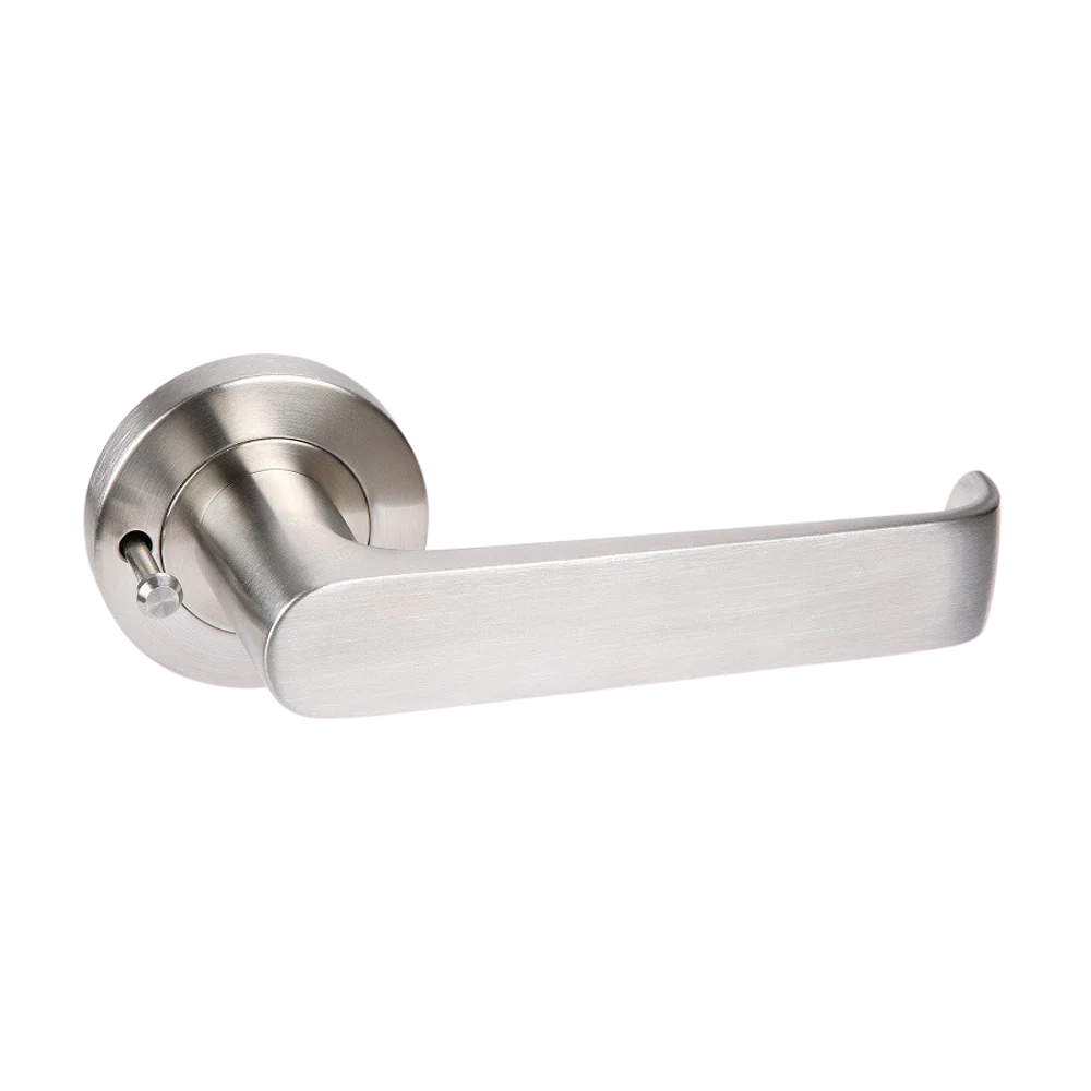 Zanda Bellonia Integrated Privacy Lever Set Door Handle Stainless Steel
