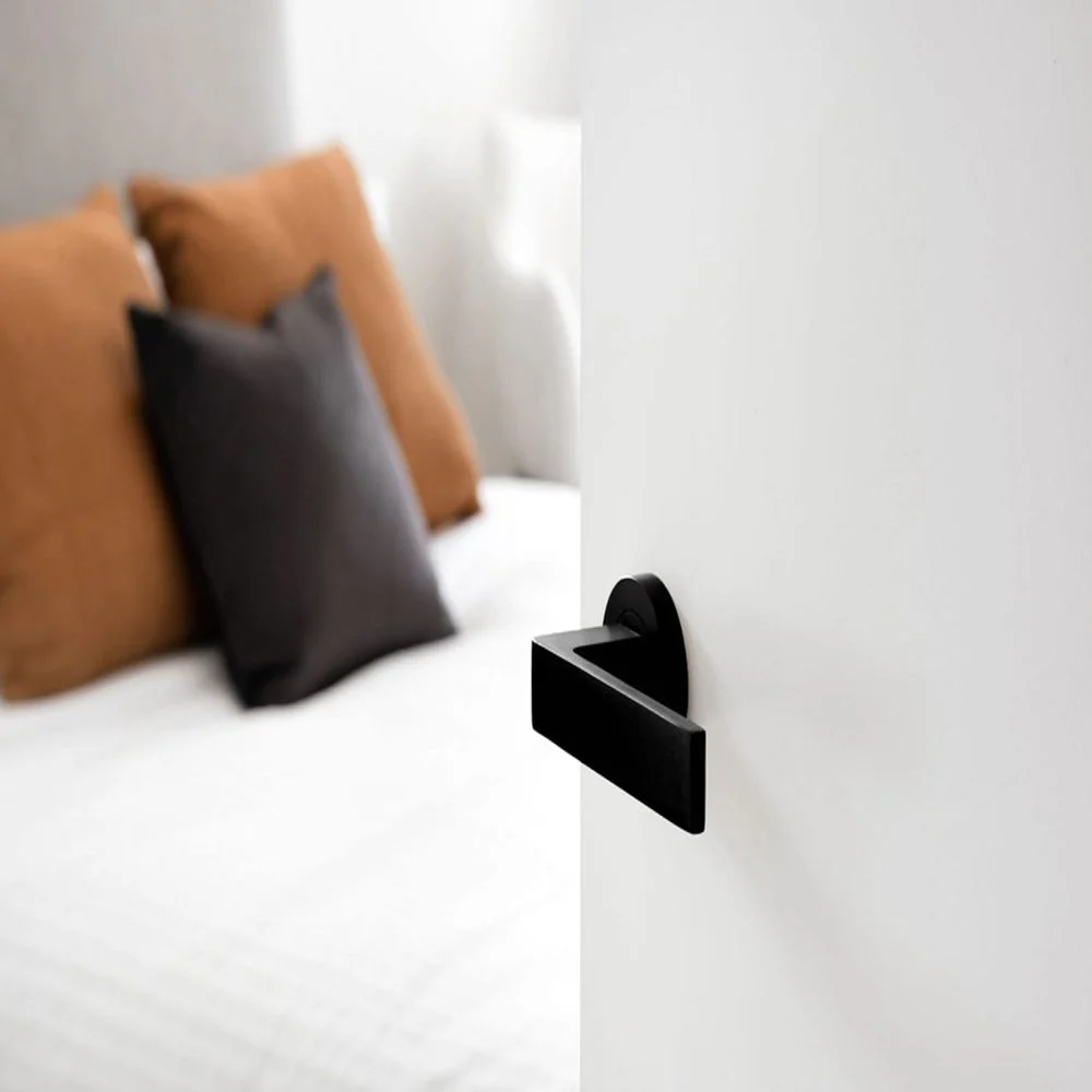 Zanda Boston Dummy Lever Set Door Handle Matte Black - Image 5