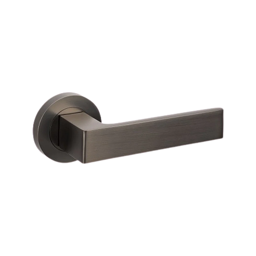 Zanda Boston Lever Set Door Handle Only Graphite Nickel