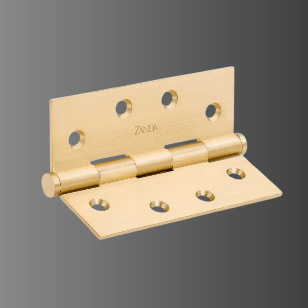 Zanda Door Hinge Satin Brass - Image 2