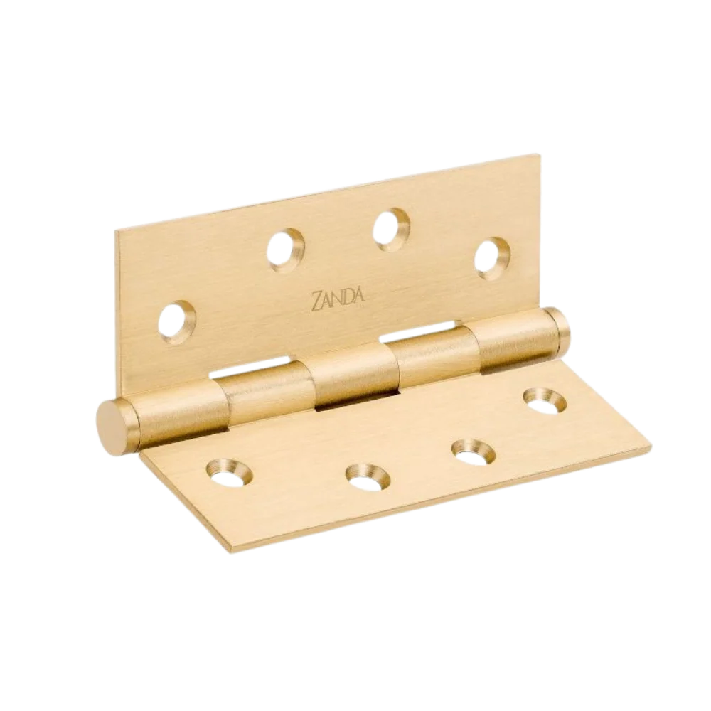 Zanda Door Hinge Satin Brass - Image 3